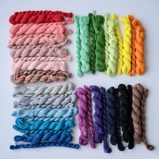 Hand-Dyed Sashiko Thread