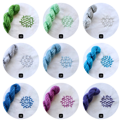 Hand-Dyed Sashiko Thread