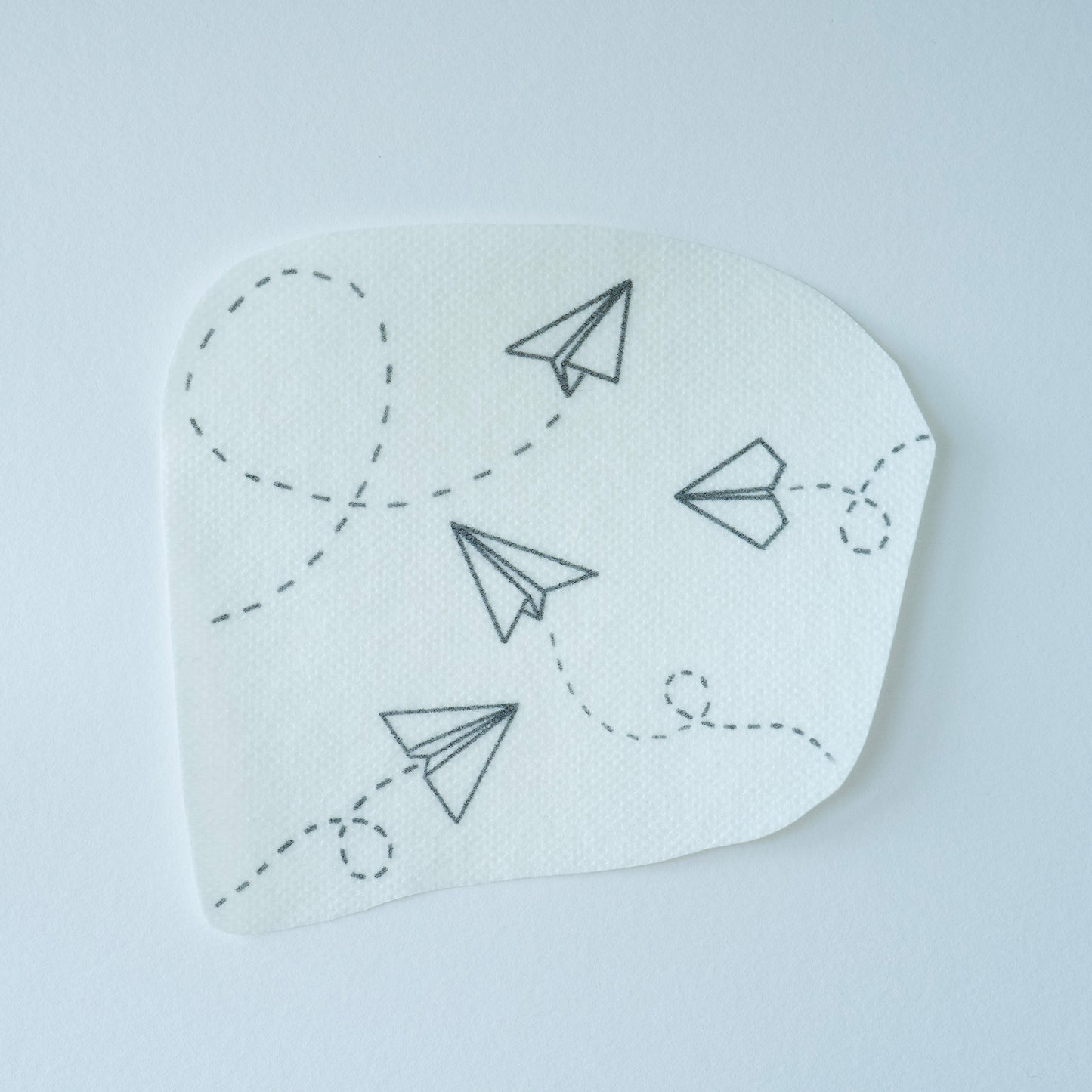 Airplane for letter A sashiko sticky transfer 