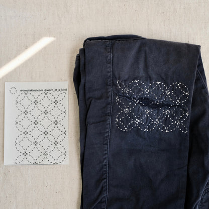 sashiko pattern 7 treasure 